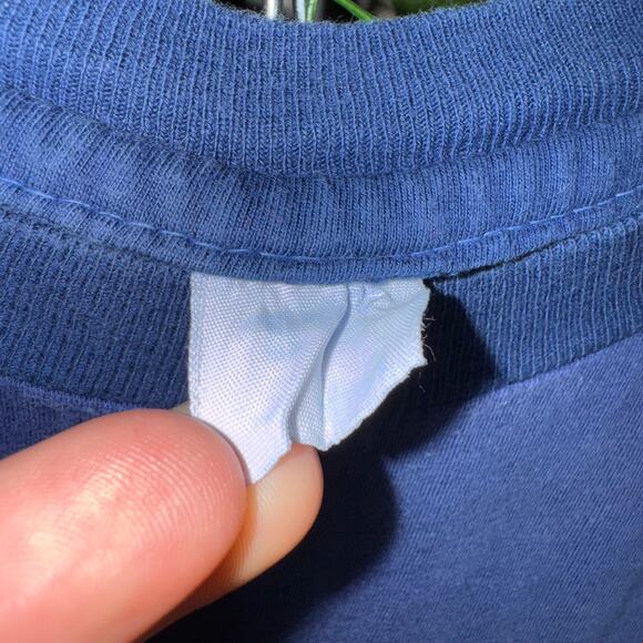 Vintage Y2K grateful Dead embroider 90s skull trippy t-shirt - Picture 3 of 4